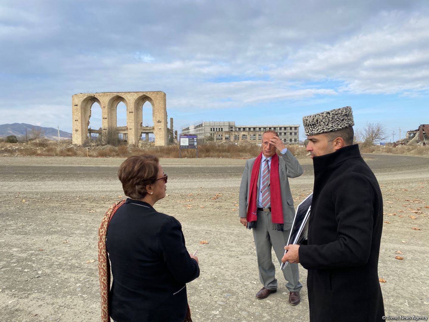 Fransada yaşayan Təbriz əsilli azərbaycanlı tədqiqatçılar Ağdama səfər ediblər (FOTO) (ƏLAVƏ OLUNUB)