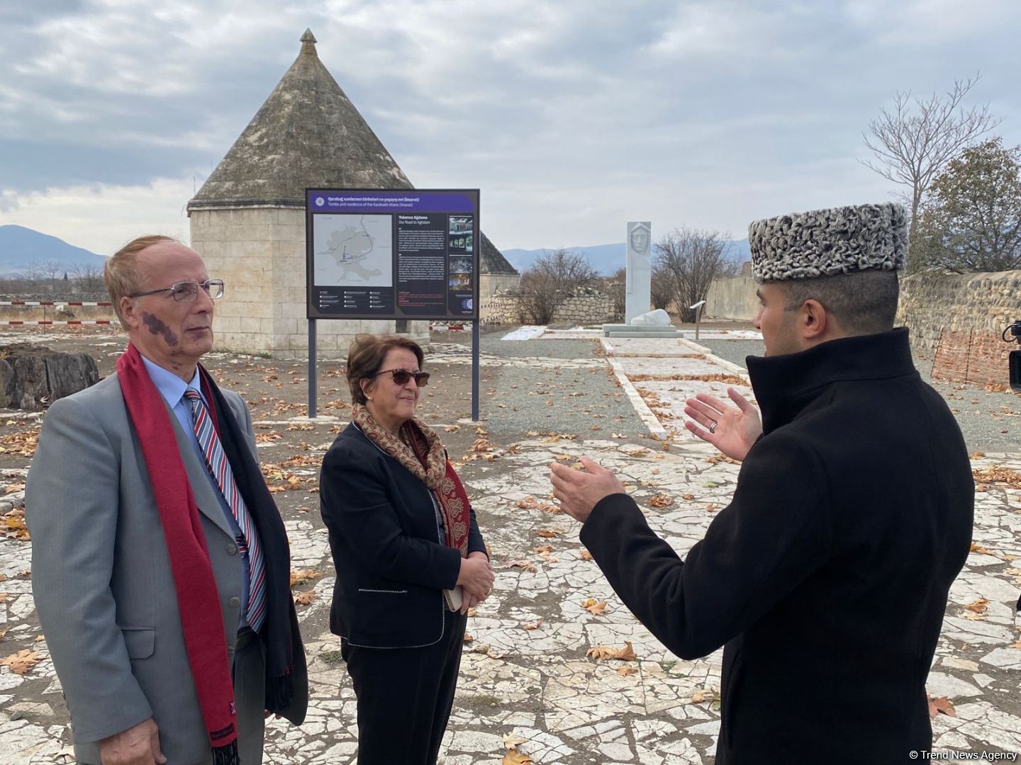 Visit of Azerbaijani researchers from Iran to Azerbaijan's Aghdam ends (PHOTO)