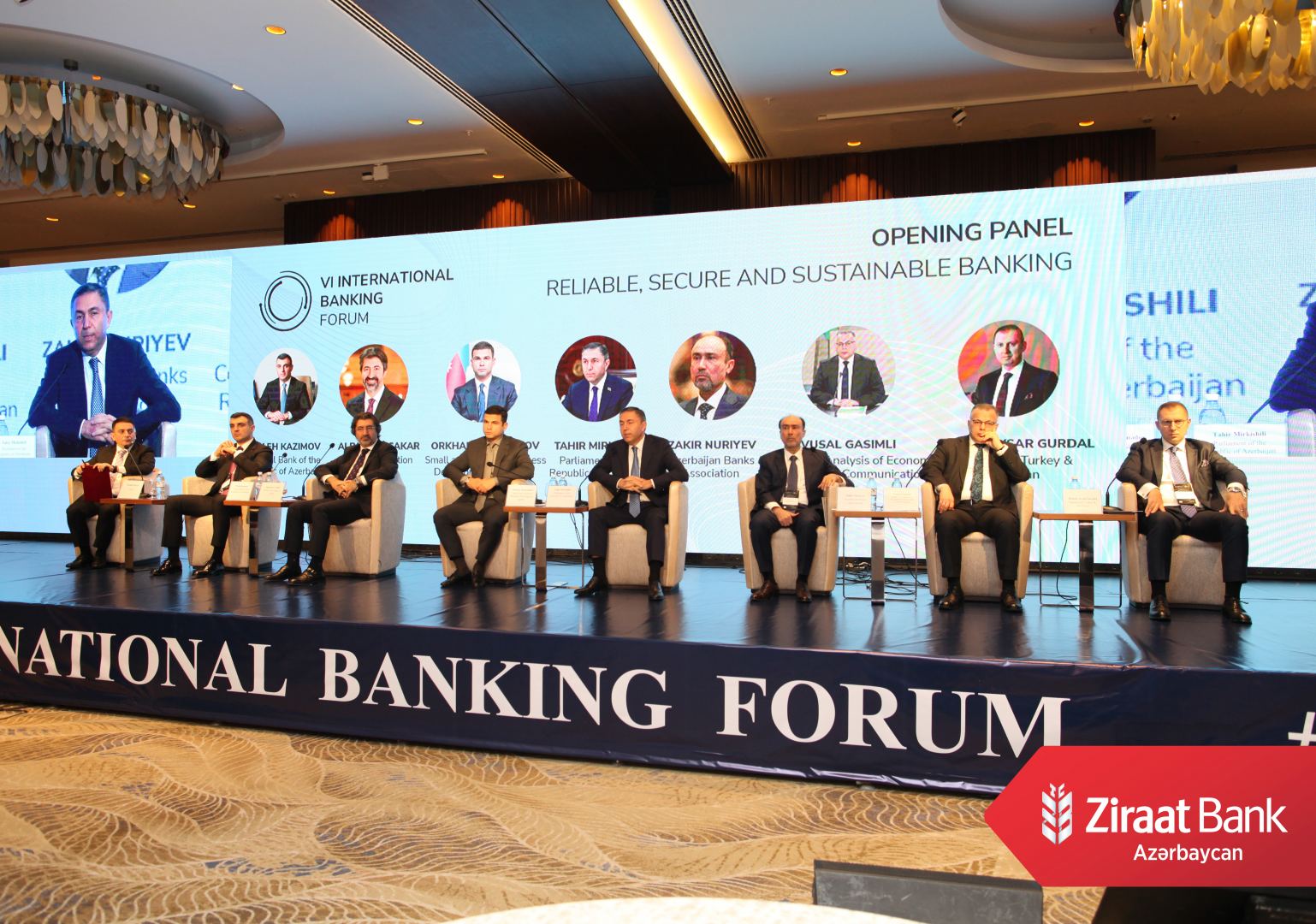 Ziraat Bank Azərbaycan VI Beynəlxalq Bankçılıq Forumunun tərəfdaşı və iştirakçısı olub (FOTO)