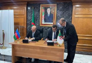 Azerbaijan, Algeria sign document on energy co-op (PHOTO)
