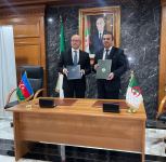 Азербайджан и Алжир подписали документ о сотрудничестве в нефтегазовой сфере (ФОТО)