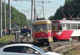 Rusiyada iki tramvay toqquşub, 10-dan çox yaralı var
