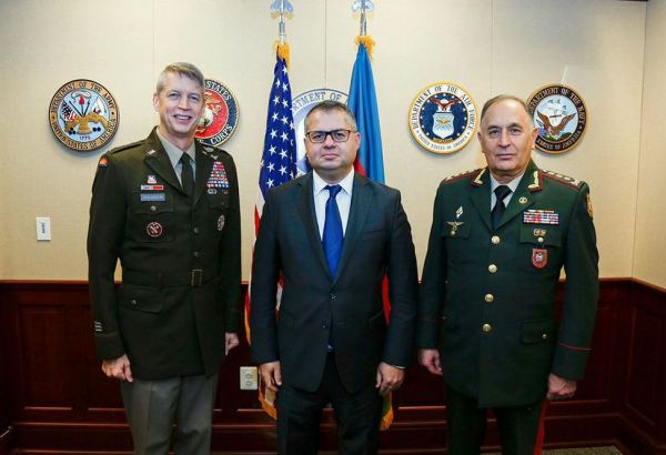 Chief of General Staff of Azerbaijan Army met with Chief of US National Guard Bureau