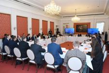 Джейхун Байрамов проинформировал участников европейской конференции об армянских провокациях (ФОТО)