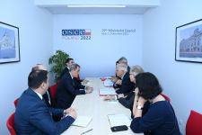 Azerbaijani FM, EU High Representative discuss matters of mutual co-op (PHOTO)