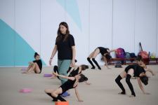 В Национальной арене гимнастики в Баку проходят учебно-тренировочные сборы спортсменок из регионов страны (ФОТО)