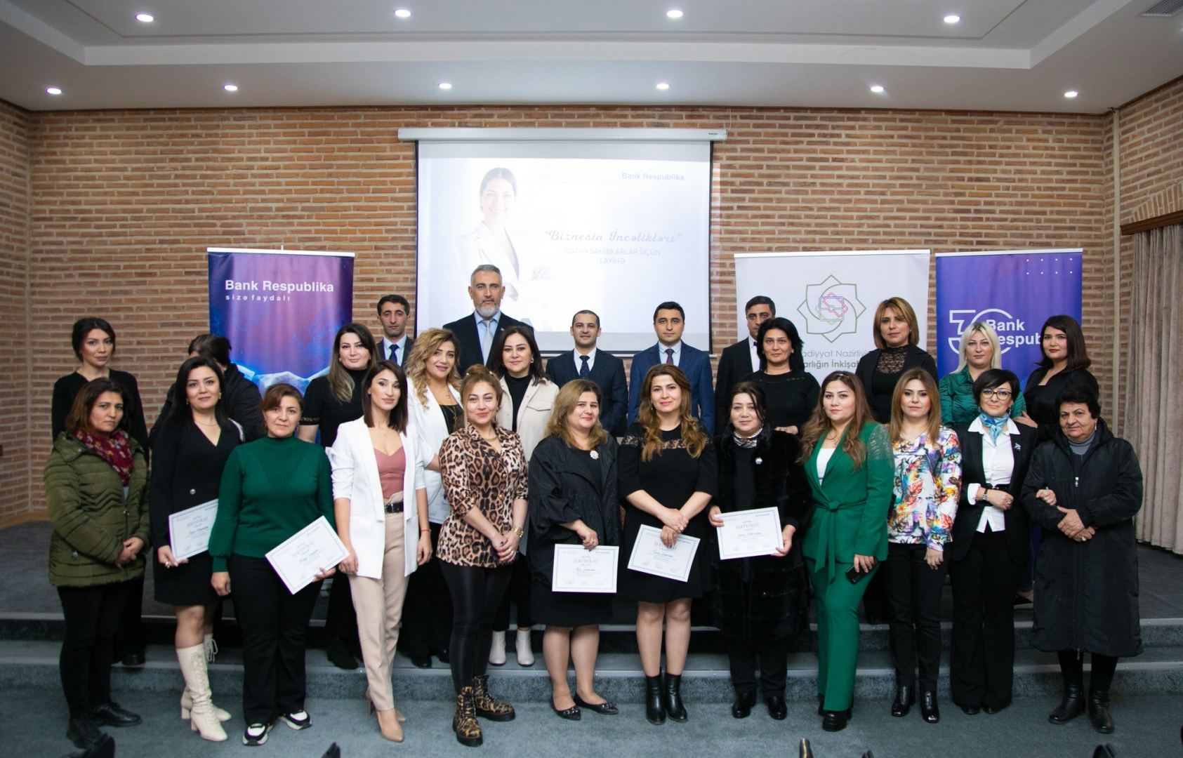 Банк Республика и Фонд Развития Предпринимательства реализовали совместный проект для женщин-предпринимателей (ФОТО)