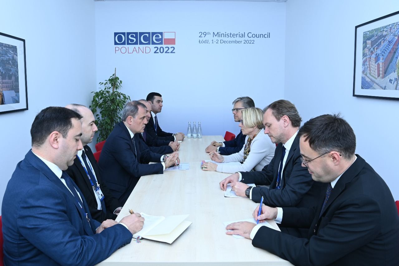 Azerbaijani FM discusses regional situation with Swiss colleague