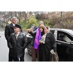 President Ilham Aliyev, First Lady Mehriban Aliyeva meet and talk with residents of Shaki (PHOTO)