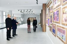 President Ilham Aliyev, First Lady Mehriban Aliyeva view conditions created in new administrative building of Shaki City Executive Authority (PHOTO/VIDEO)