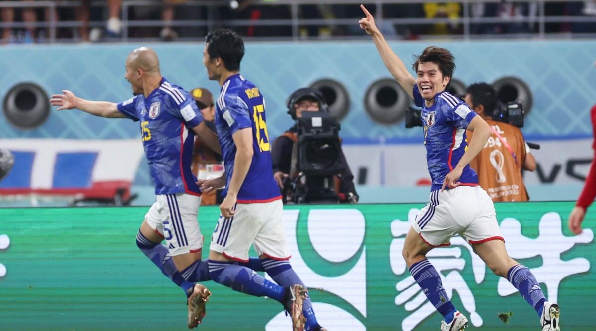 Сборная Японии победила Испанию и с первого места в группе Е вышла в плей-офф ЧМ-2022 (ВИДЕО)