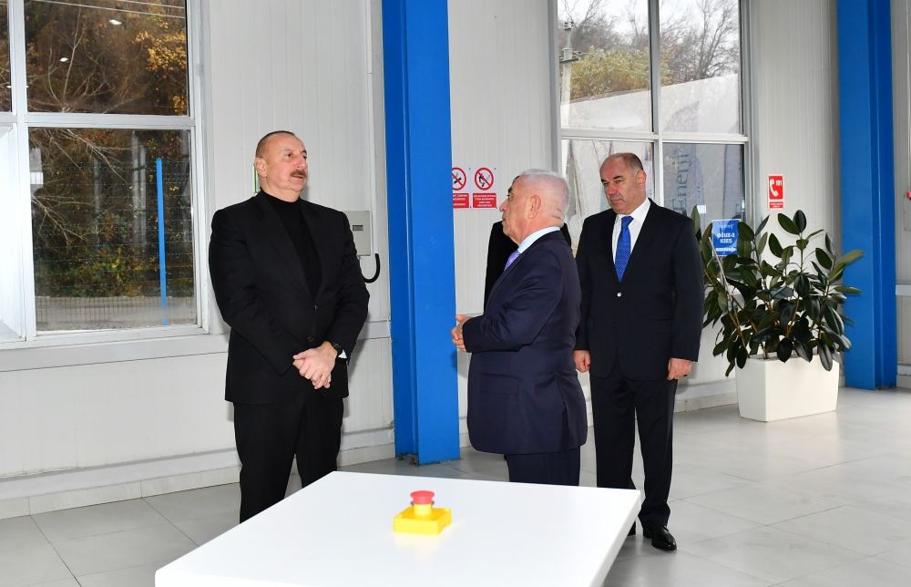 Президент Ильхам Алиев принял участие в открытии каскада малых гидроэлектростанций «Огуз» (ФОТО/ВИДЕО)