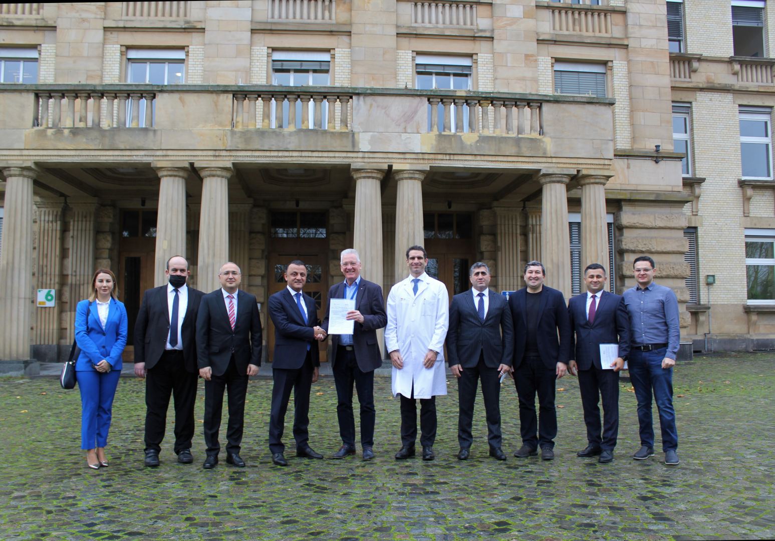 Yeni Klinika və Almaniyanın Manhaym Tibb Mərkəzi arasında Anlaşma Memorandumu imzalanıb (FOTO)