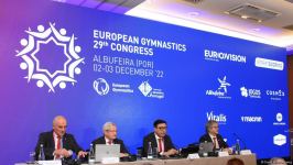Фарид Гаибов переизбран президентом Европейской гимнастики (ФОТО)