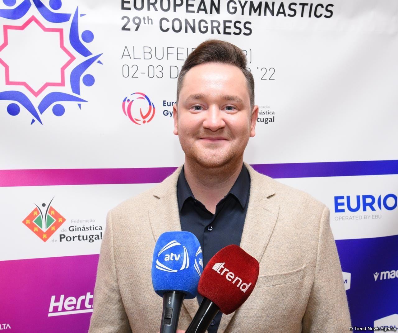 Большая честь стать членом Техкома European Gymnastics - представитель Федерации гимнастики Азербайджана Руслан Эйвазов