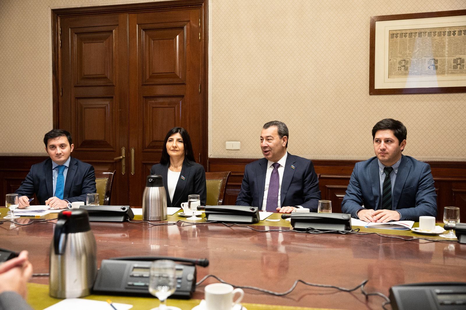 Azerbaijani MPs hold meetings in Spain (PHOTO)