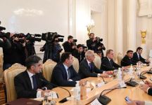 В Москве состоялась встреча глав МИД Азербайджана и России (ФОТО)