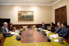 Азербайджанские депутаты провели встречи в Испании (ФОТО)