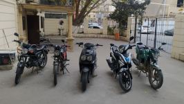 Yasamalda moped oğruları saxlanılıb (FOTO/VİDEO)