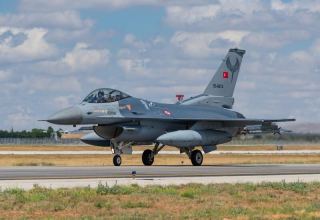Turkish F-16s take part in joint exercises in Azerbaijan (VIDEO)