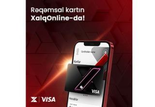 Xalq Bankın  yeni rəqəmsal  məhsulu -  Digital Card!