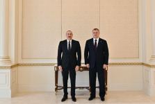 President Ilham Aliyev receives Governor of Russia's Astrakhan Oblast (PHOTO/VIDEO)