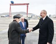 President Ilham Aliyev attends commissioning ceremony of “Academician Khoshbakht Yusifzade” tanker (PHOTO)