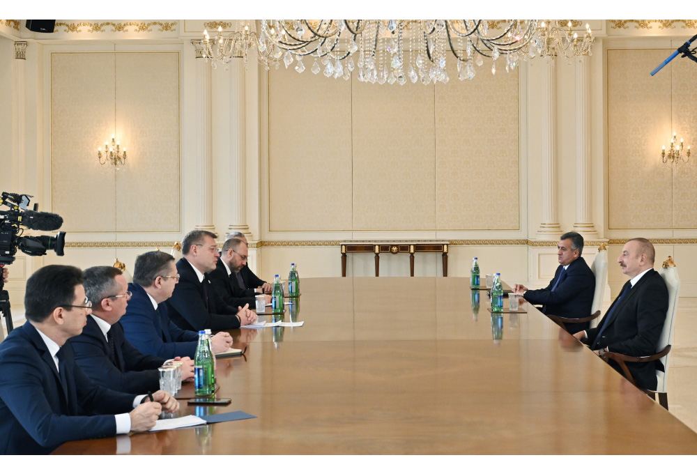 Президент Ильхам Алиев принял губернатора Астраханской области (ФОТО/ВИДЕО)