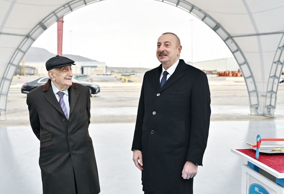 We can annually build several tankers, dry cargo ships, Ro-Ro ships, ferries - President Ilham Aliyev