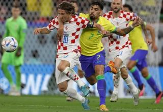 DÇ-2022: Xorvatiya millisi Braziliya komandasını məğlub edərək yarımfinala yüksəlib (VİDEO)