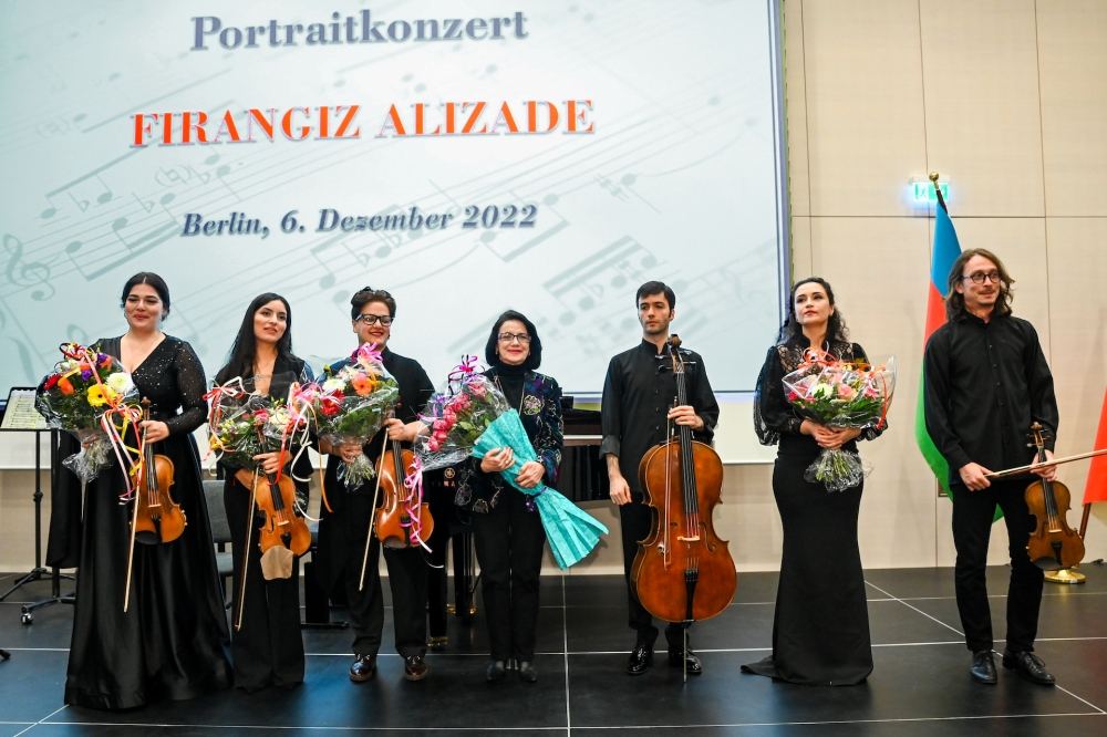 В Берлине прошел концерт, посвященный юбилею Фирангиз Ализаде (ФОТО)