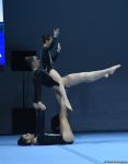 В Шеки стартовал второй день объединенных соревнований по гимнастическим дисциплинам (ФОТО)