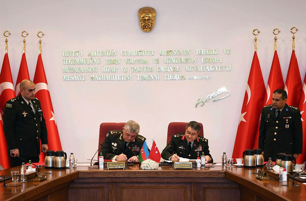 Завершилось заседание азербайджано-турецкого военного диалога высокого уровня (ФОТО)