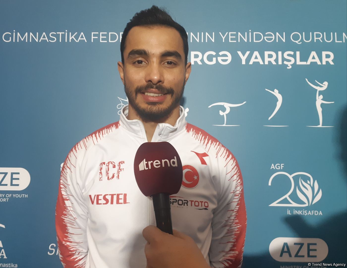 Amazing Gymnastics Gala Show held in Sheki - Turkish athlete