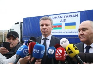 Ukrayna səfiri humanitar yardıma görə Azərbaycana təşəkkür edib