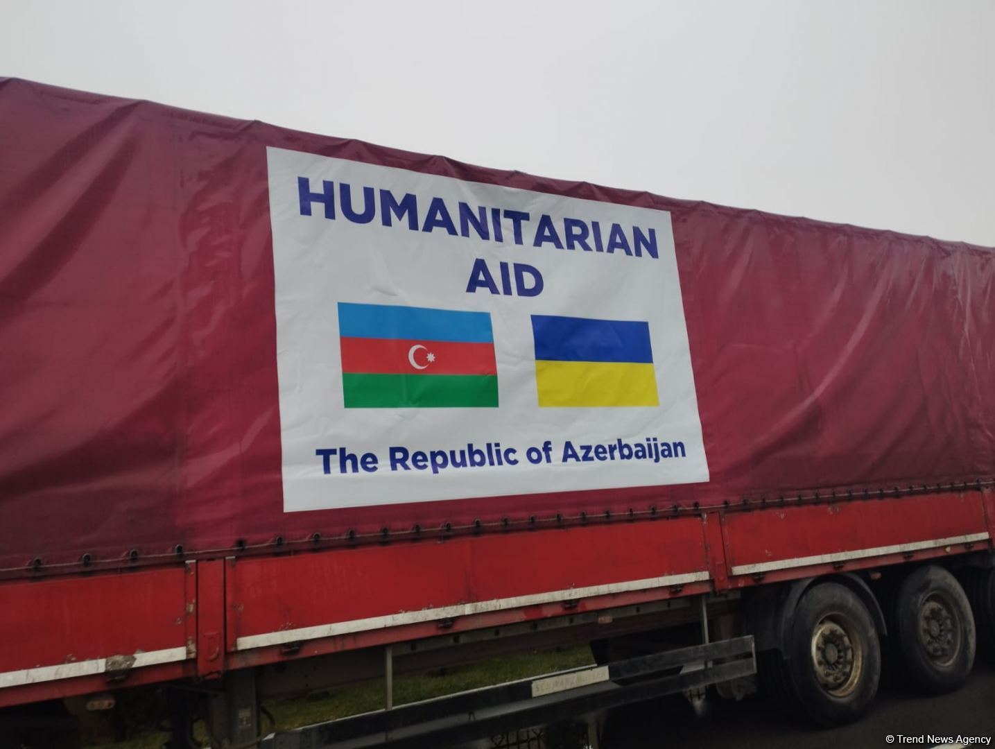 Azərbaycan Ukraynaya növbəti humanitar yardım göndərib (FOTO)
