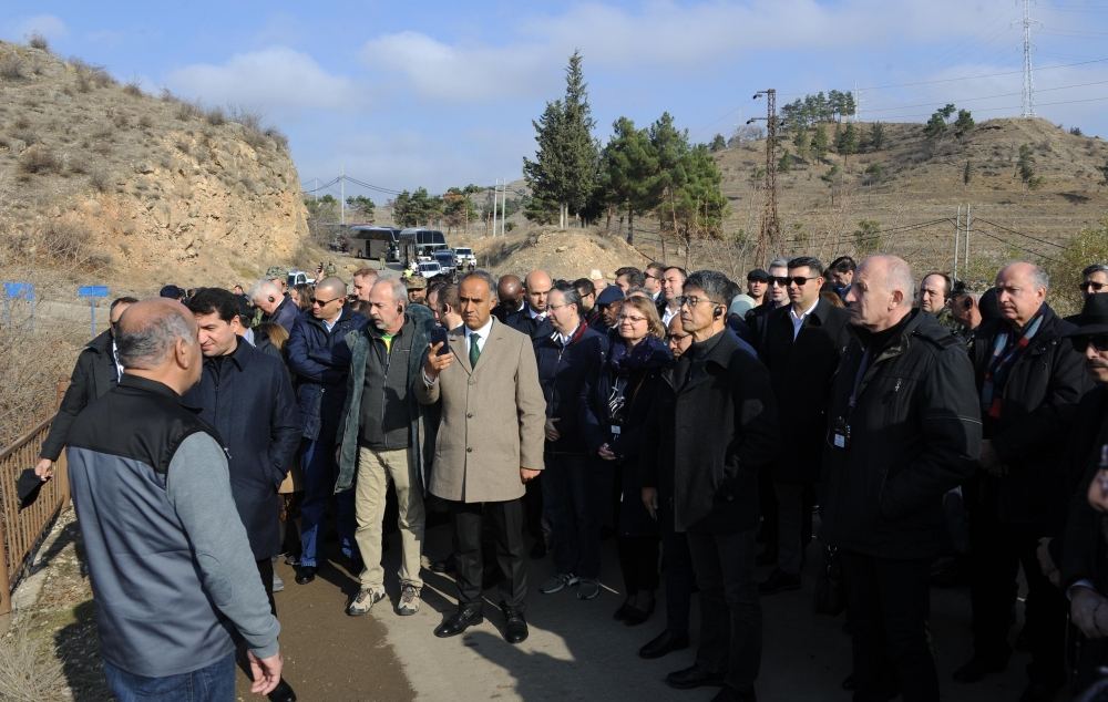 Diplomats, military attaches accredited in Azerbaijan visit Zangilan, Gubadli (PHOTO)