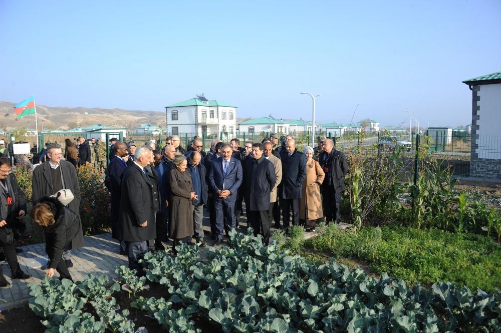 Diplomats, military attaches accredited in Azerbaijan visit Zangilan, Gubadli (PHOTO)