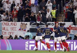 DÇ-2022: Fransa yığması İngiltərəni məğlub edərək yarımfinala çıxıb (VİDEO)