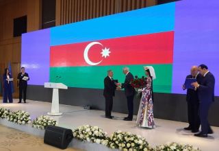 Представители Азербайджана награждены премиями Межгосударственного фонда гуманитарного сотрудничества государств-участников СНГ (ФОТО)