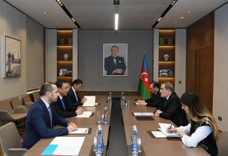 Azerbaijani FM meets with secretary general of Organization of Turkic States (PHOTO)