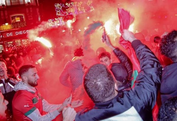 First riots in France following France-Morocco football match