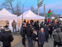 Azerbaijanis continue protests near Shusha for fourth day (PHOTO/VIDEO)