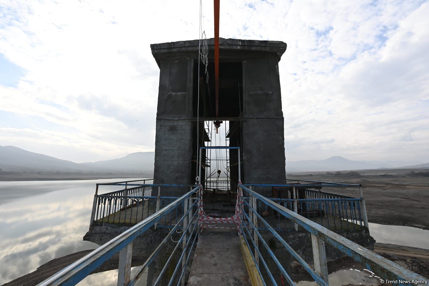 Azerbaijan reveals completion time for repair work at Khachinchay reservoir (PHOTO)