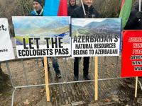 Azerbaijanis hold rally in Hague against Armenian eco-terrorism (PHOTO/VIDEO)