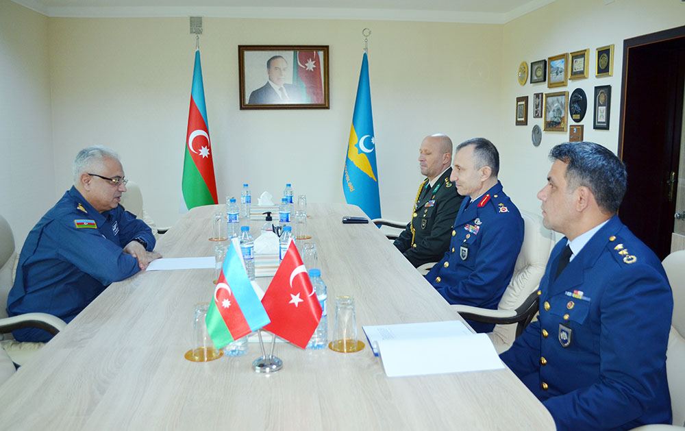 Representatives of Azerbaijani, Turkish Air Forces hold staff talks (PHOTO)