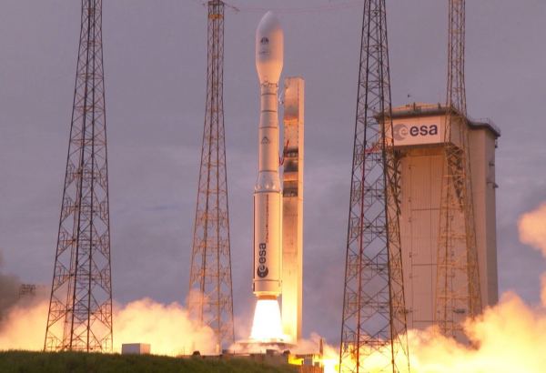 Ракета Vega-C стартует на орбиту с двумя спутниками дистанционного зондирования Земли