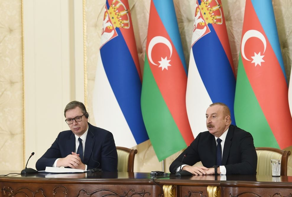 Prezident İlham Əliyev: Azərbaycan və Serbiyanın nəqliyyat-logistika sahəsində böyük potensialı var