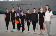 Bakıda Göyçay və İsmayıllı gimnastlarının təlim-məşq toplanışı keçirilir (FOTO)