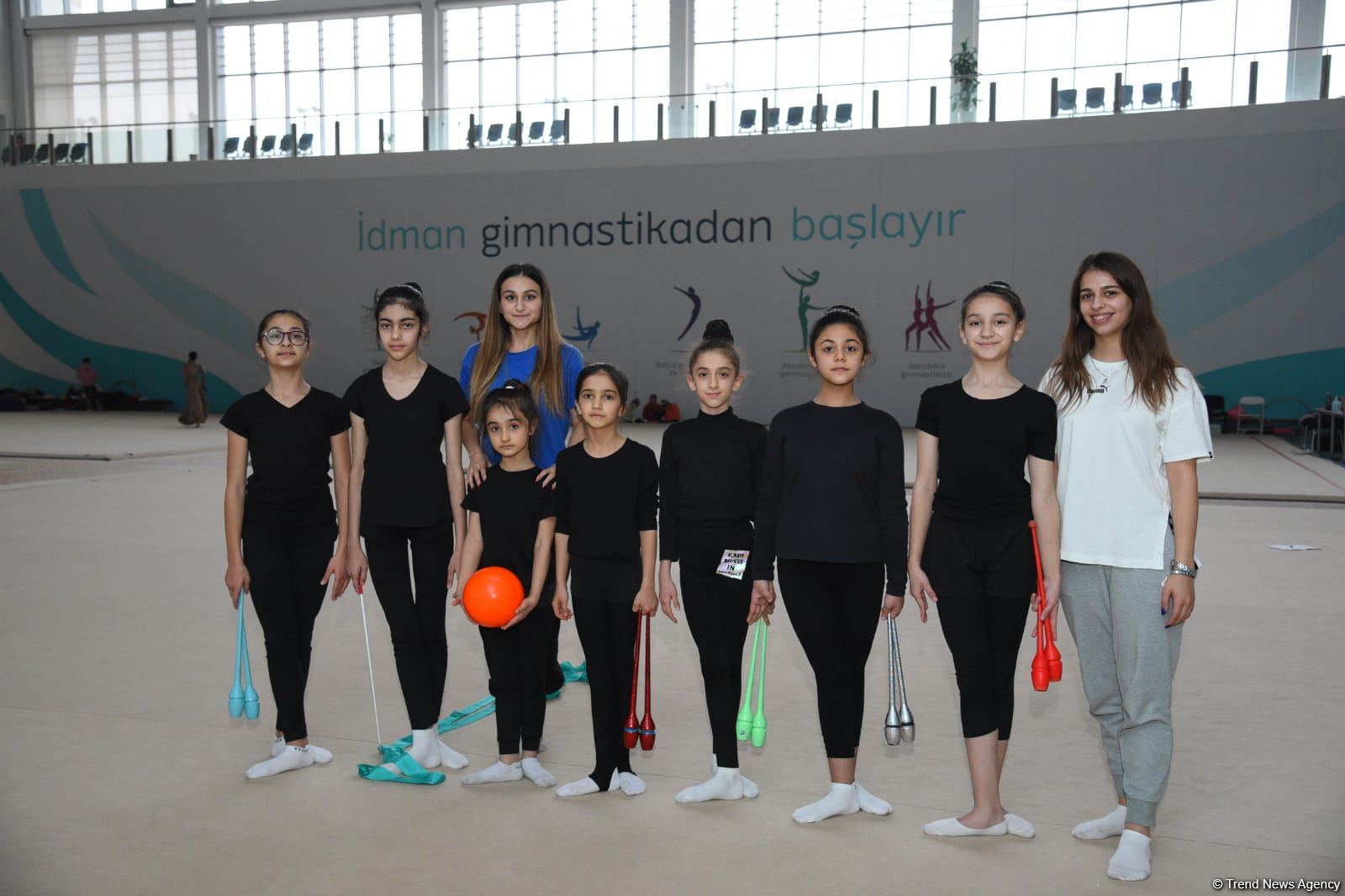 Bakıda Göyçay və İsmayıllı gimnastlarının təlim-məşq toplanışı keçirilir (FOTO)